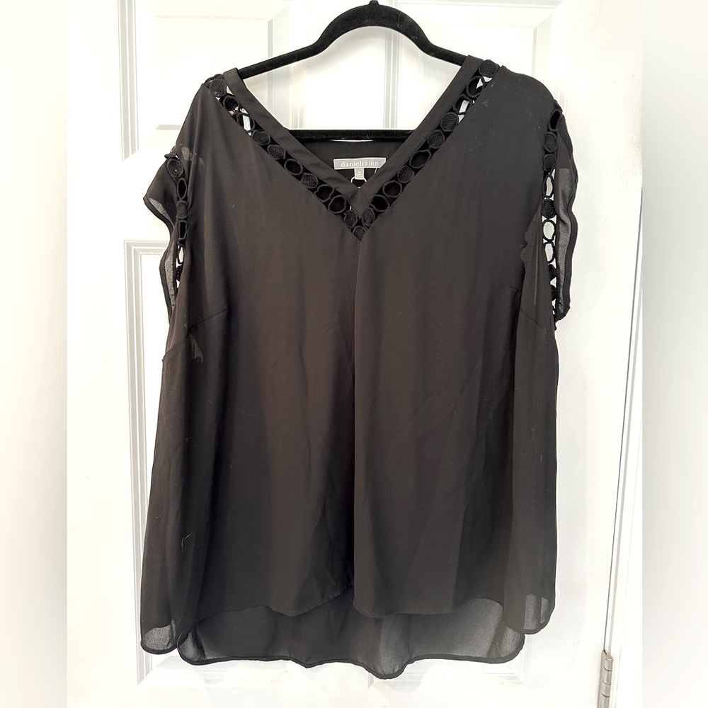 3X Daniel Rainn Blouse Plus Size